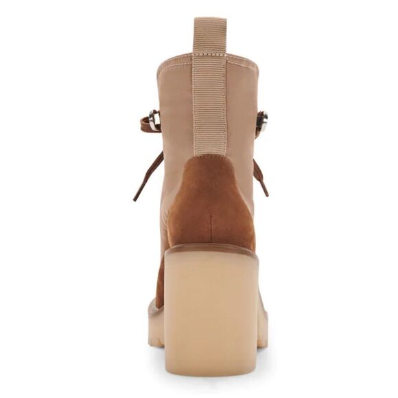 NWOB Dolce Vita CELIDA Platform Heeled Hiking Boots - Size 10 - Picture 3 of 5